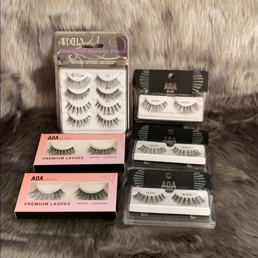 Set of 9 pairs of False Lashes